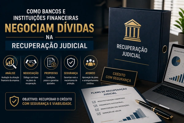 Como bancos e instituições financeiras negociam dívidas na Recuperação Judicial