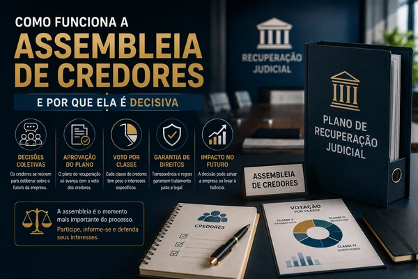 Como funciona a assembleia de credores e por que ela é decisiva