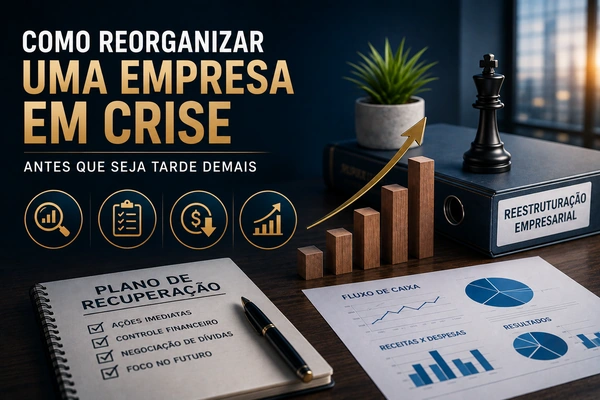 Como reorganizar uma empresa em crise antes que seja tarde demais