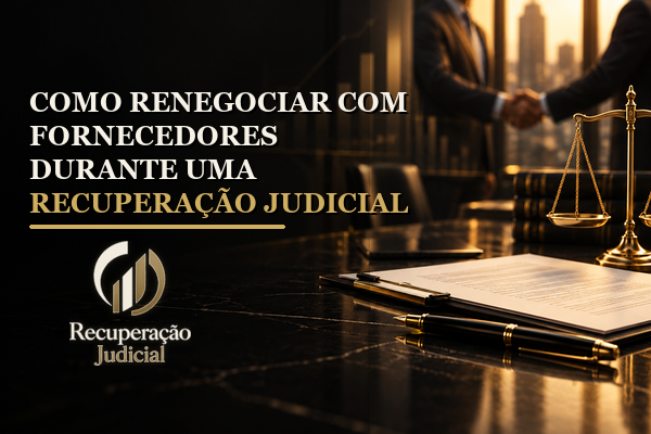Como Renegociar com Fornecedores Durante uma Recuperação Judicial