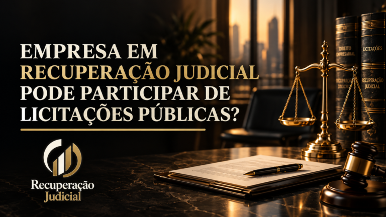 Empresa em Recuperação Judicial Pode Participar de Licitações Públicas?