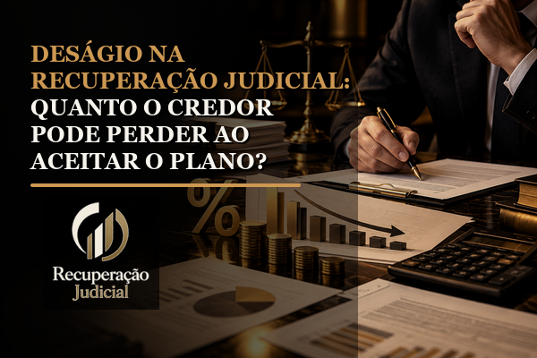 Deságio na Recuperação Judicial: Quanto o Credor Pode Perder ao Aceitar o Plano?